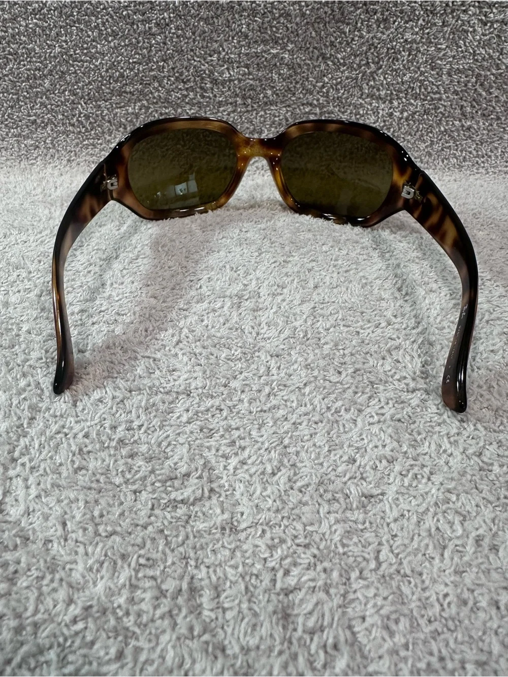 Ray-Ban Brown Tortoiseshell Oversized Sunglasses